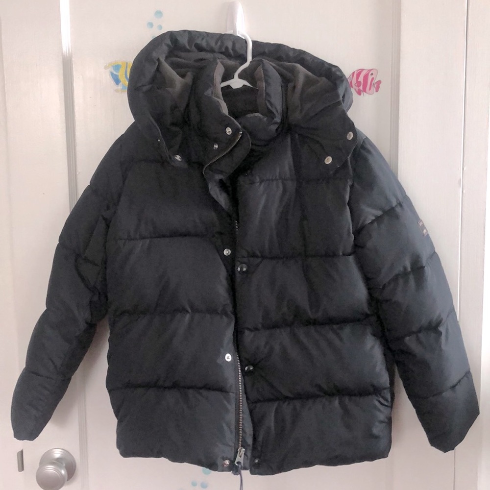 Brand New with Tag Boy size M (8-9) puffer Jacket with detachable hood